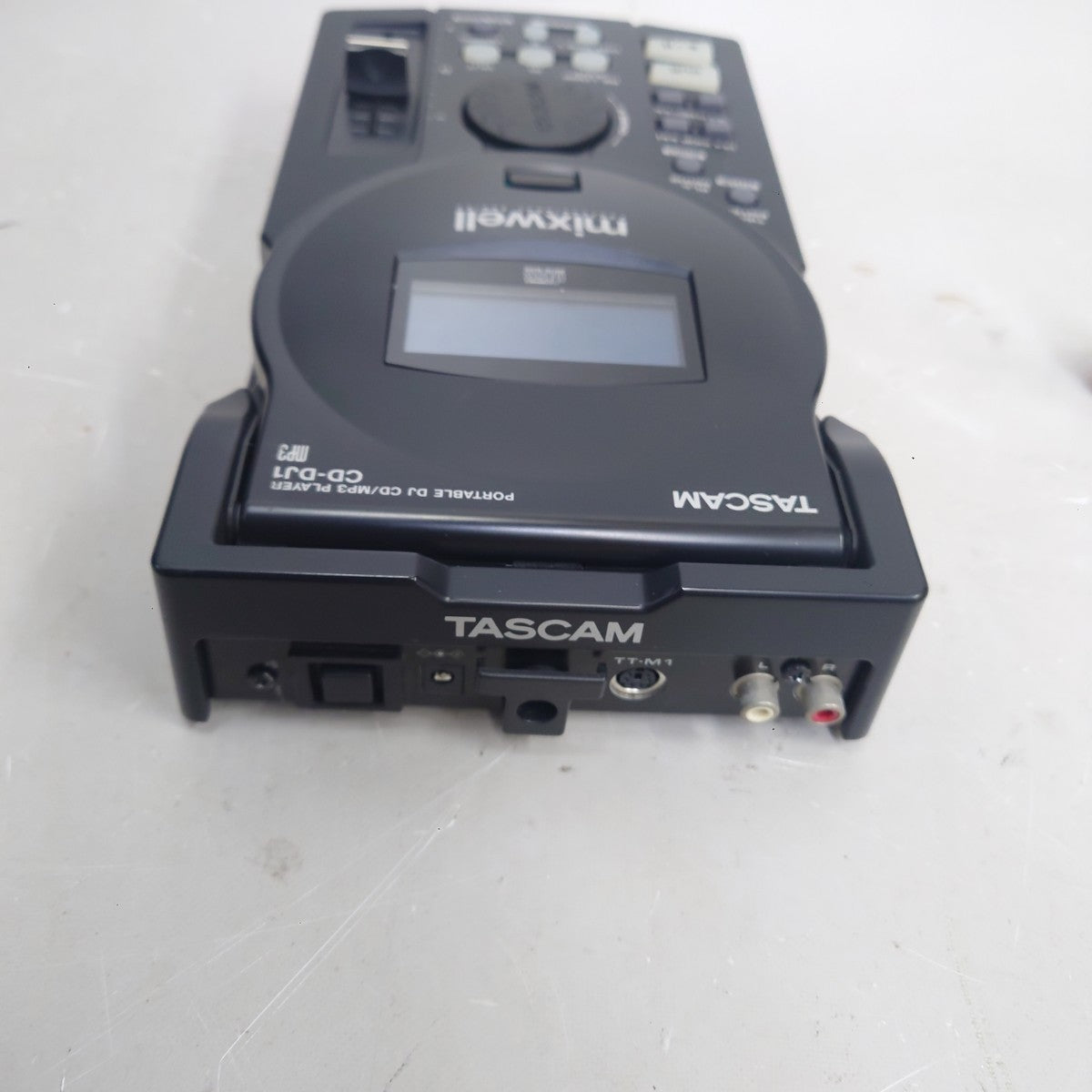 Tascam CD-DJ1 Mixwell Portable DJ CD Player Sampler Controller