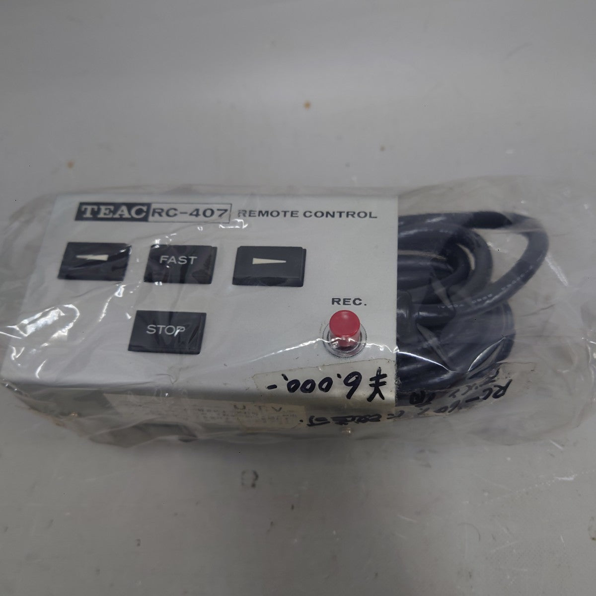 TEAC RC-407 Remote Control Unit for Vintage TEAC Decks Audio Equipment from Japa