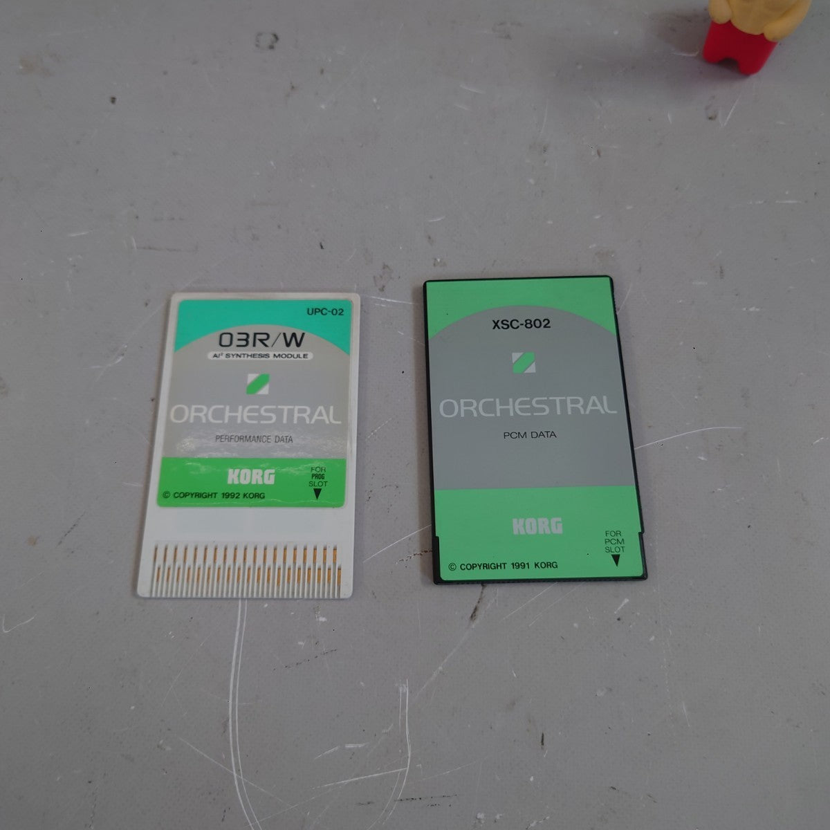 KORG XSC-802 + UPC-02 Orchestral PCM and Performance Cards for 03R/W from Japan