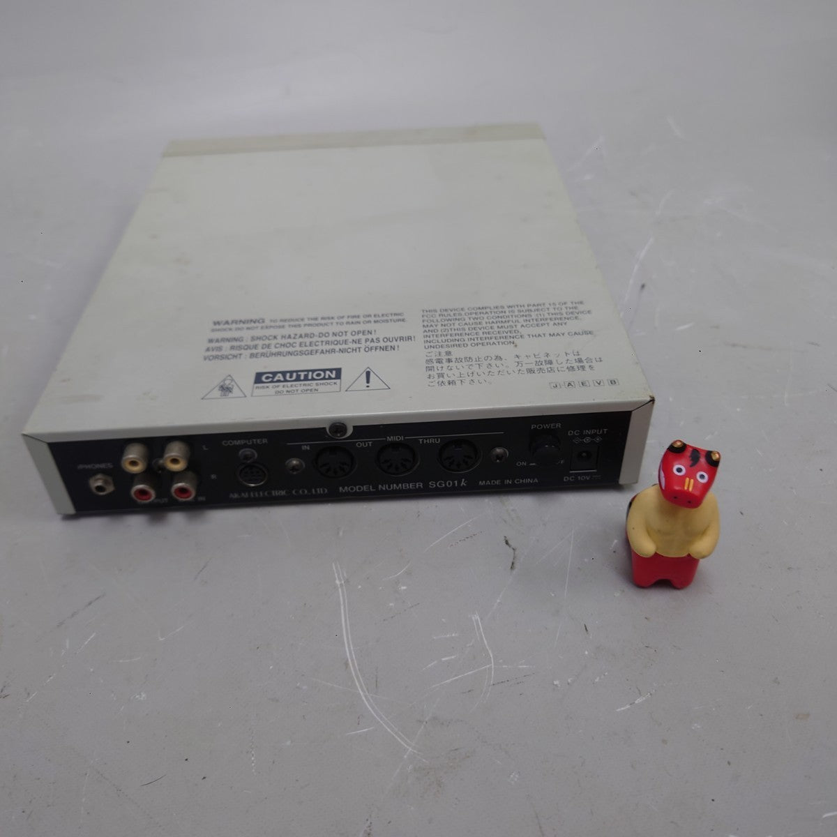 AKAI SG01k GM Sound Module MIDI Tone Generator from Japan Tested
