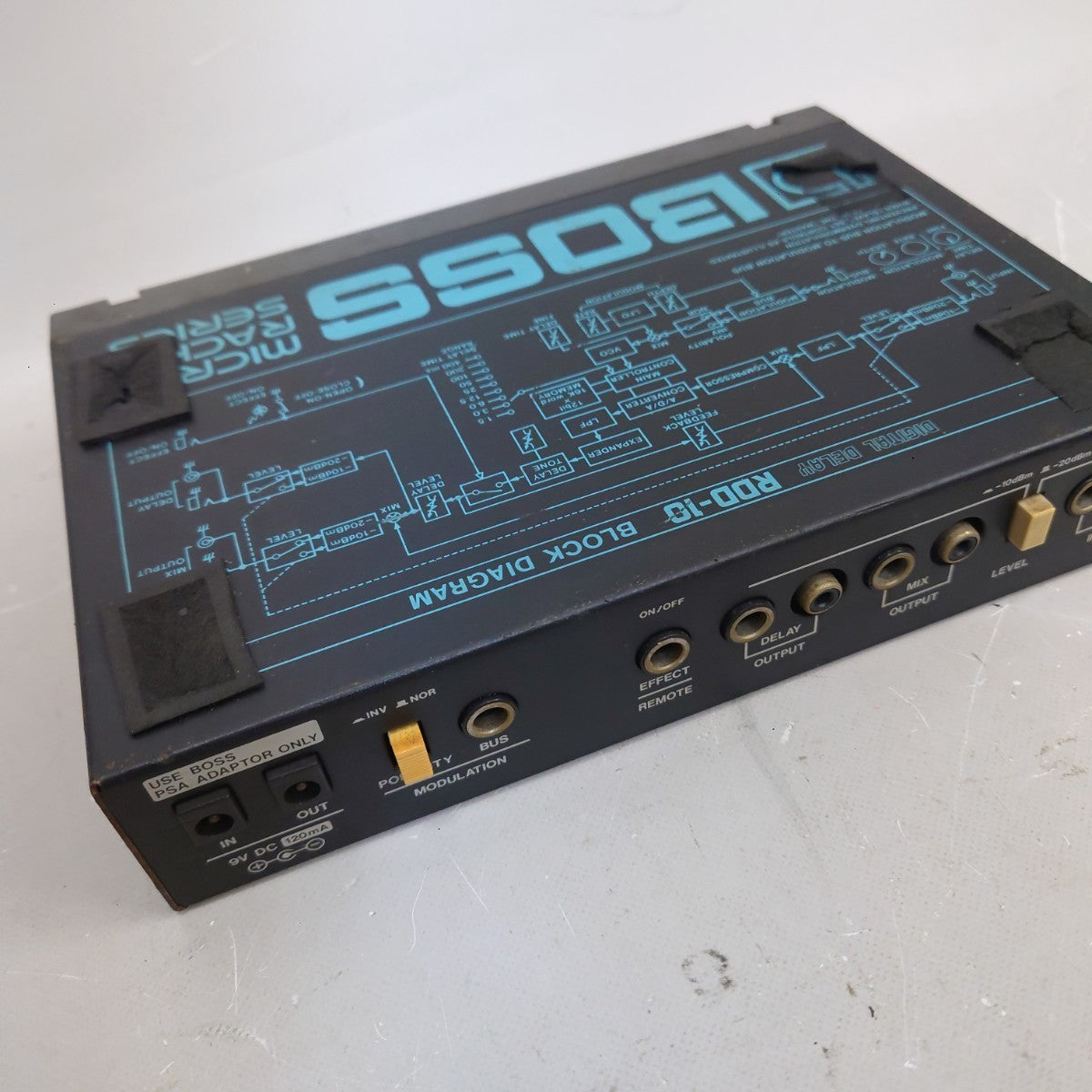BOSS RDD-10 Micro Rack Digital Delay Effects Processor from Japan