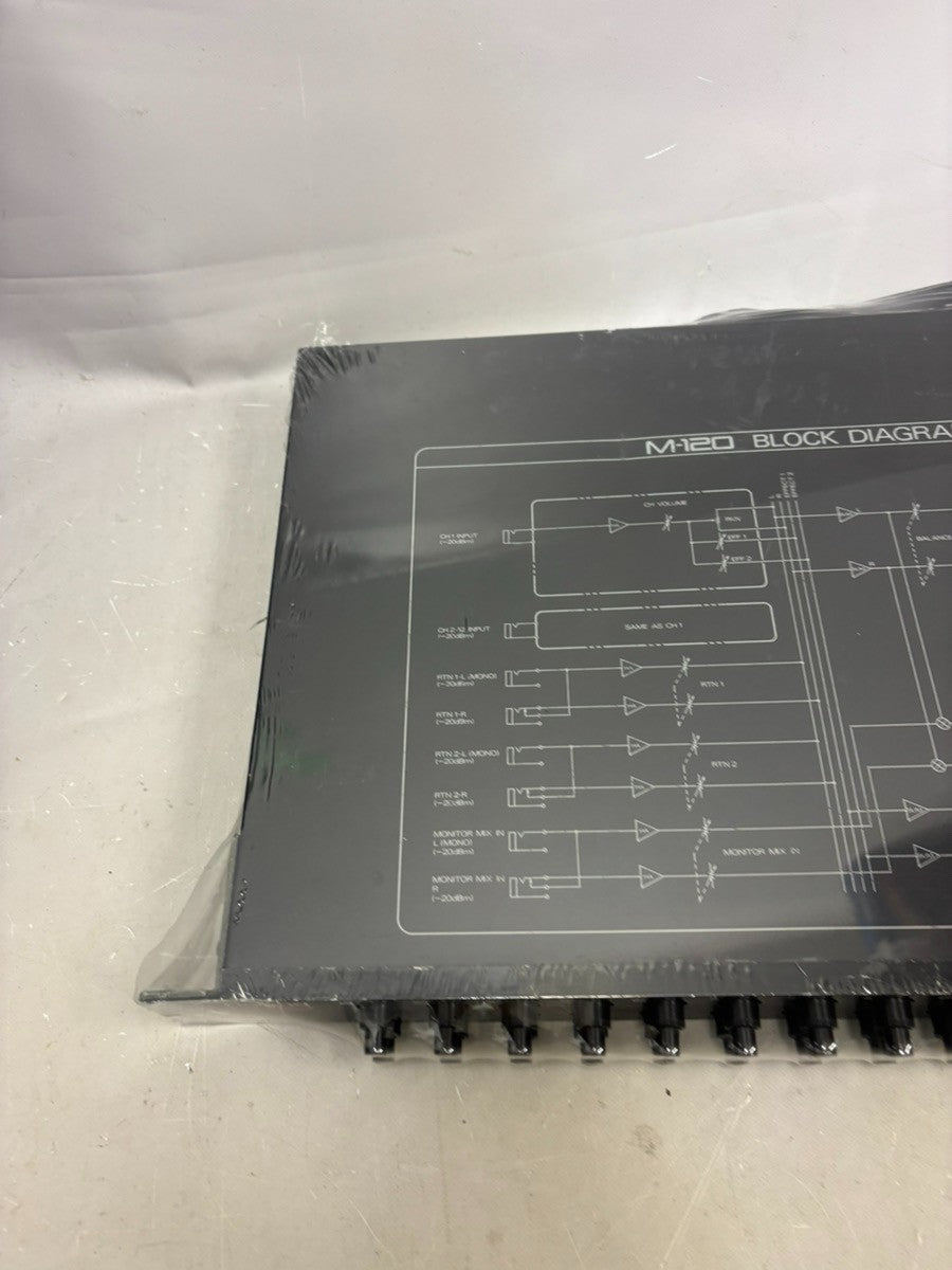 Roland M-120 Rack Line Mixer 12 Channel Audio Mixer Tested from Japan