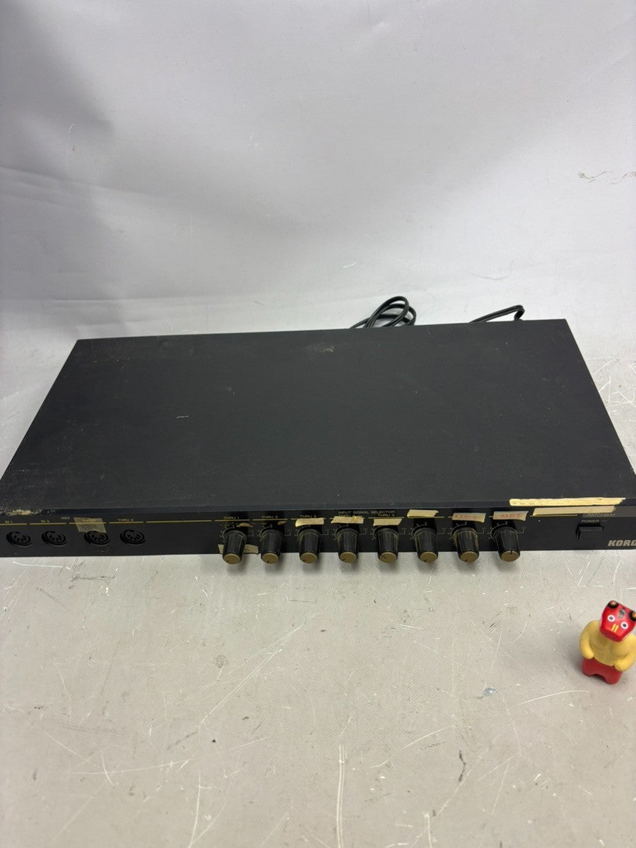 Korg KMP-68 Microphone Mixer Rack Unit Tested from Japan