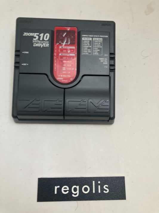 Zoom 510 Dual Power Driver Overdrive fuzz distortion Multi Effects Pedal japan