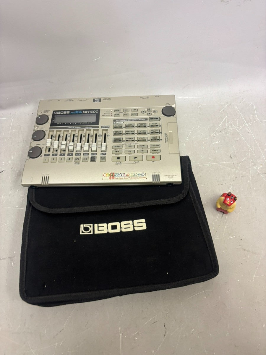 BOSS BR600 Digital Multitrack Recorder 8Track Portable Studio with Case Tested