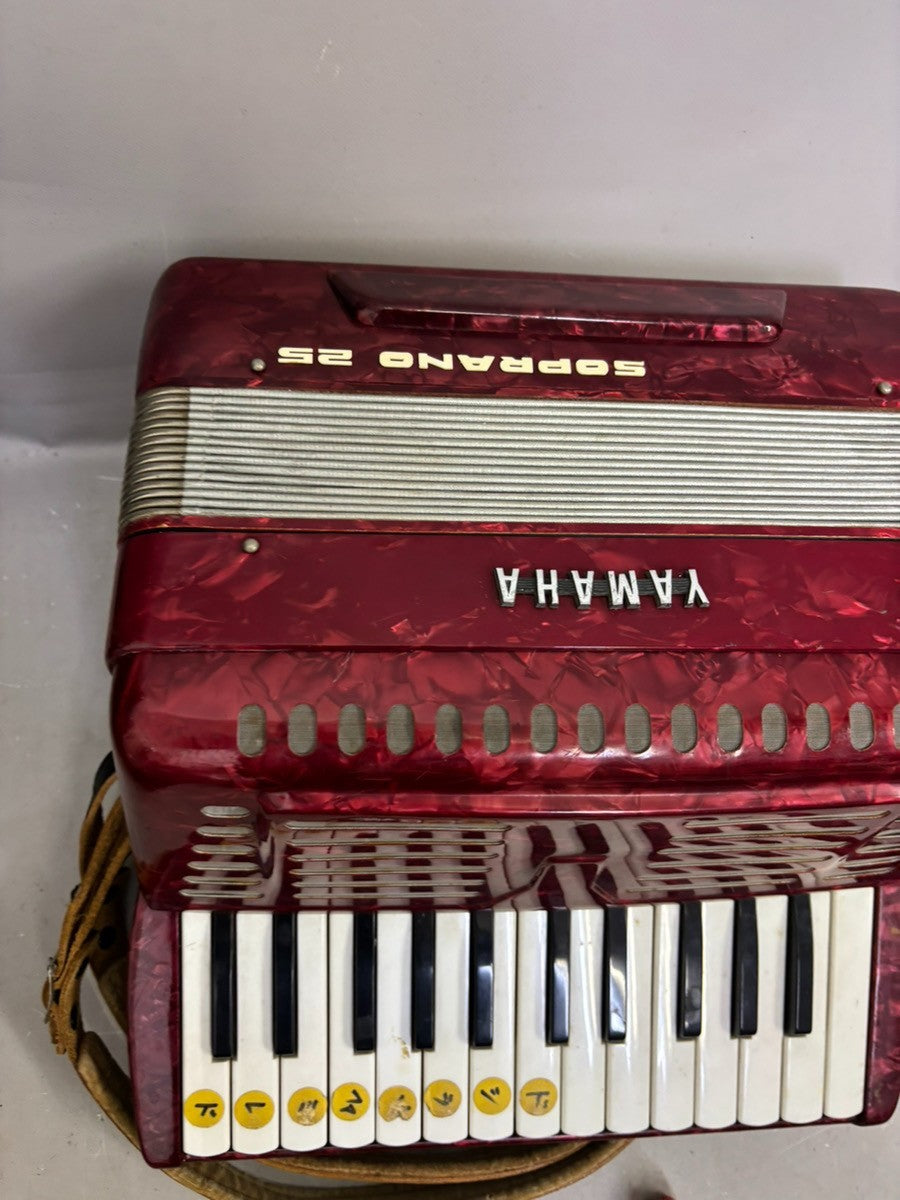 Yamaha Soprano Accordion Treble Keyboard Only No Bass Buttons Tested