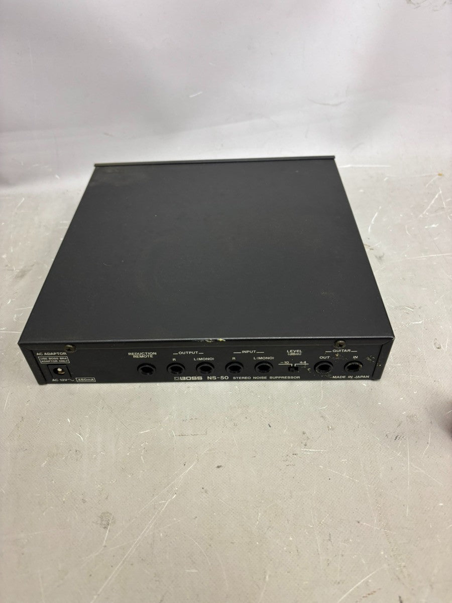 Boss NS-50 Stereo Noise Suppressor Rack Guitar Effects Processor Unit Tested