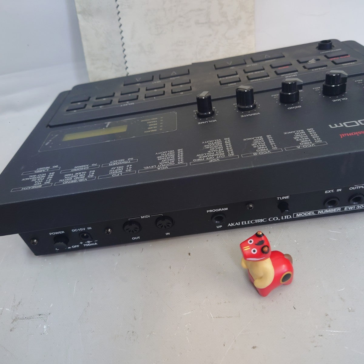 Akai Rack Unit AKAI EWI3000m EWI Sound Module Synthesizer Rack Unit for Wind Controll ...