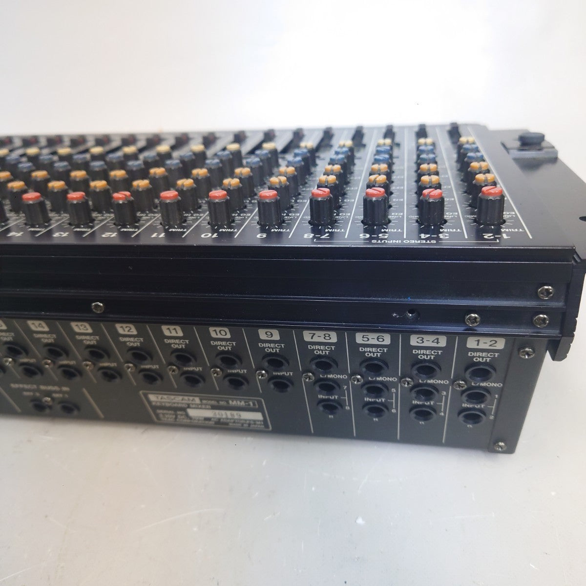 TASCAM MM-1 Professional Rackmount 20-Channel Line Mixer Vintage Pro Audio from