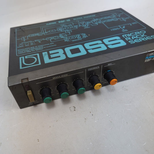 BOSS RBF-10 Micro Rack Flanger Effects Processor from Japan