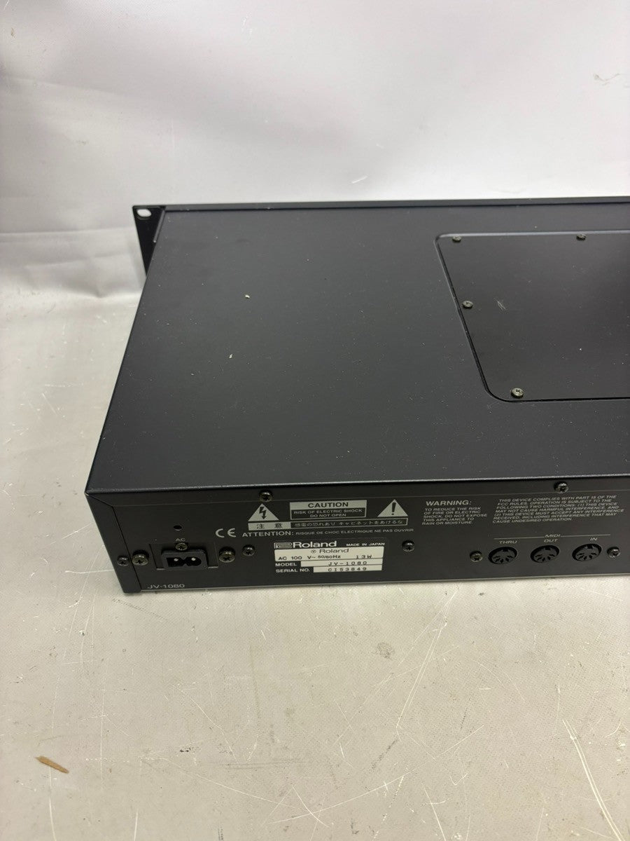 Roland JV-1080 Synthesizer Module 1994 Unit only Working item