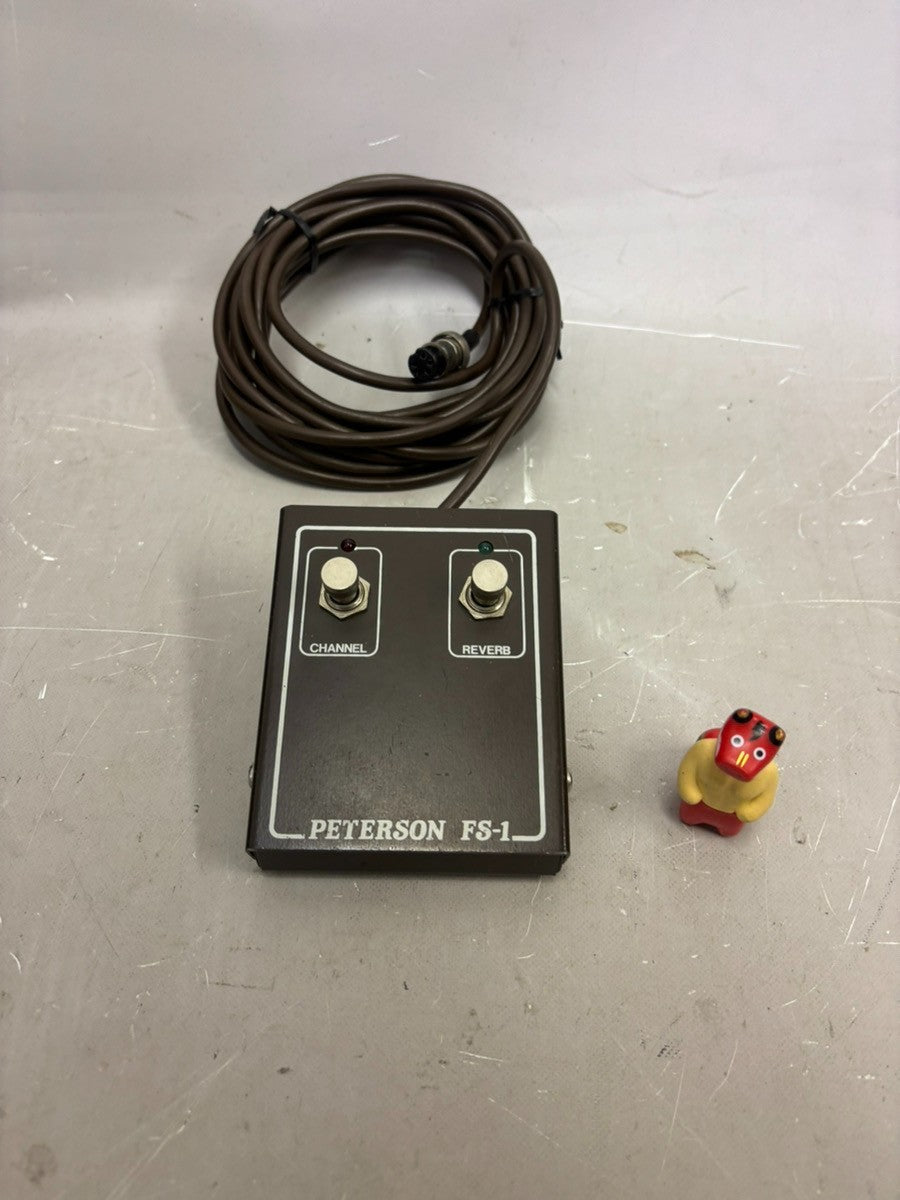 Peterson FS-1 Dual Footswitch Channel Reverb Controller Tested