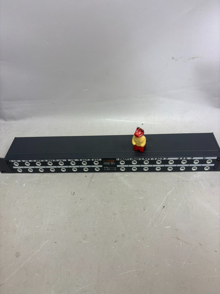 Fostex 3013 Patch Bay 1U Rack Audio Patchbay 1/4” TRS Tested from Japan
