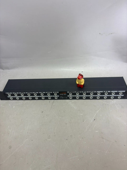 Fostex 3013 Patch Bay 1U Rack Audio Patchbay 1/4” TRS Tested from Japan