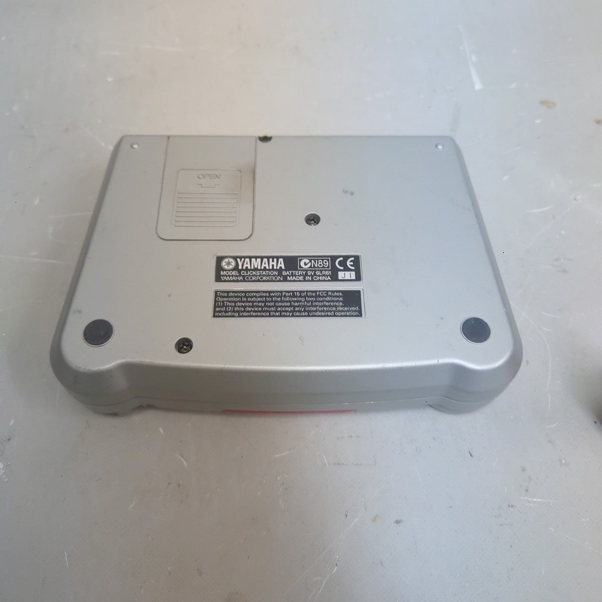 Yamaha ClickStation Portable Rhythm Metronome Tested Japan