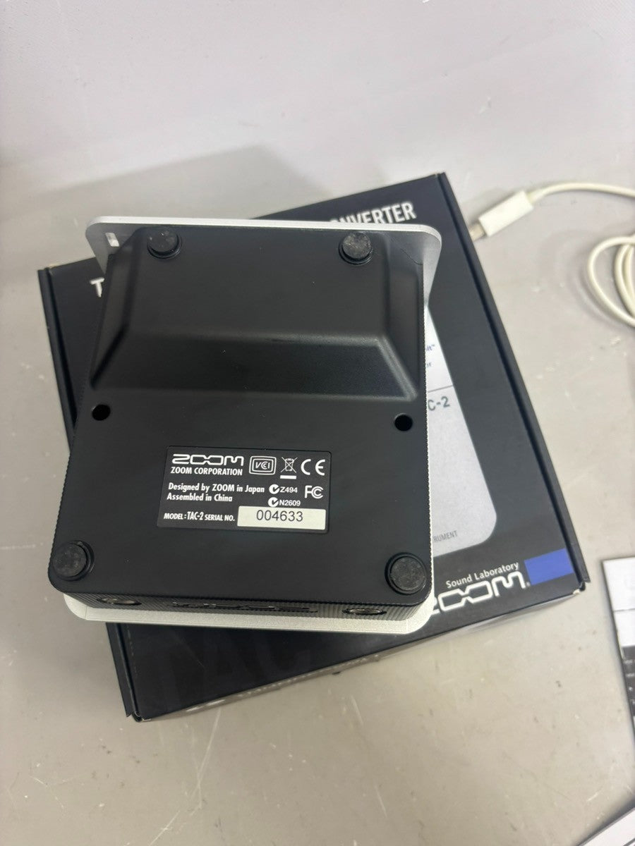 ZOOM TAC-2 Thunderbolt Audio Interface High Resolution Digital from Japan