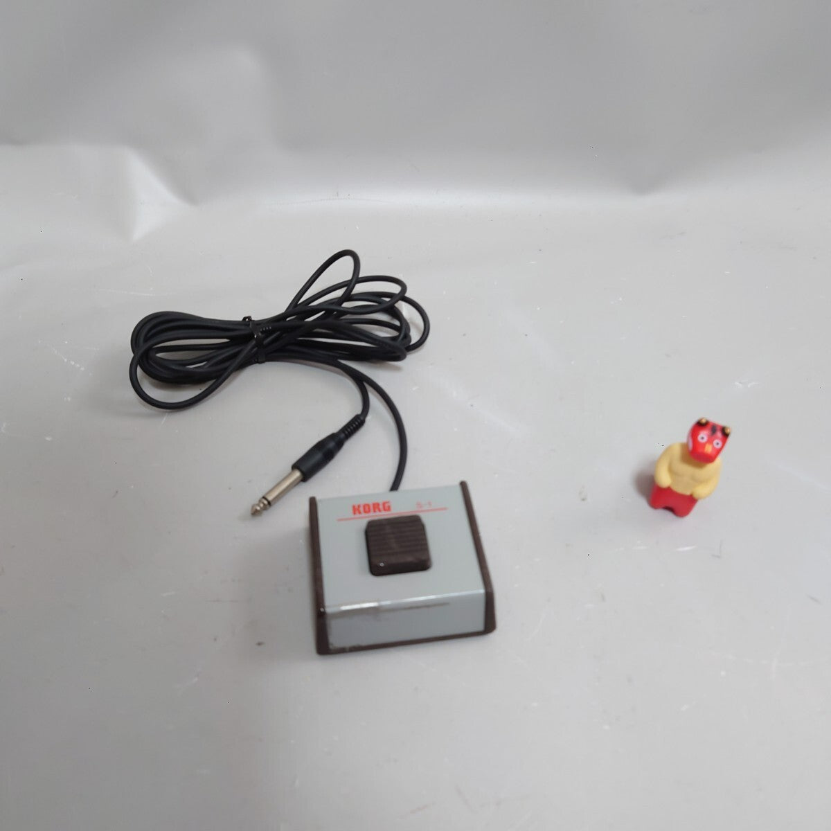 Korg S-1 Momentary Foot Switch For Drum Synths Vintage 1980’s Grey