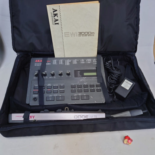 Akai EWI3000 Electronic Wind Instrument with EWI3000m Sound Module from Japan