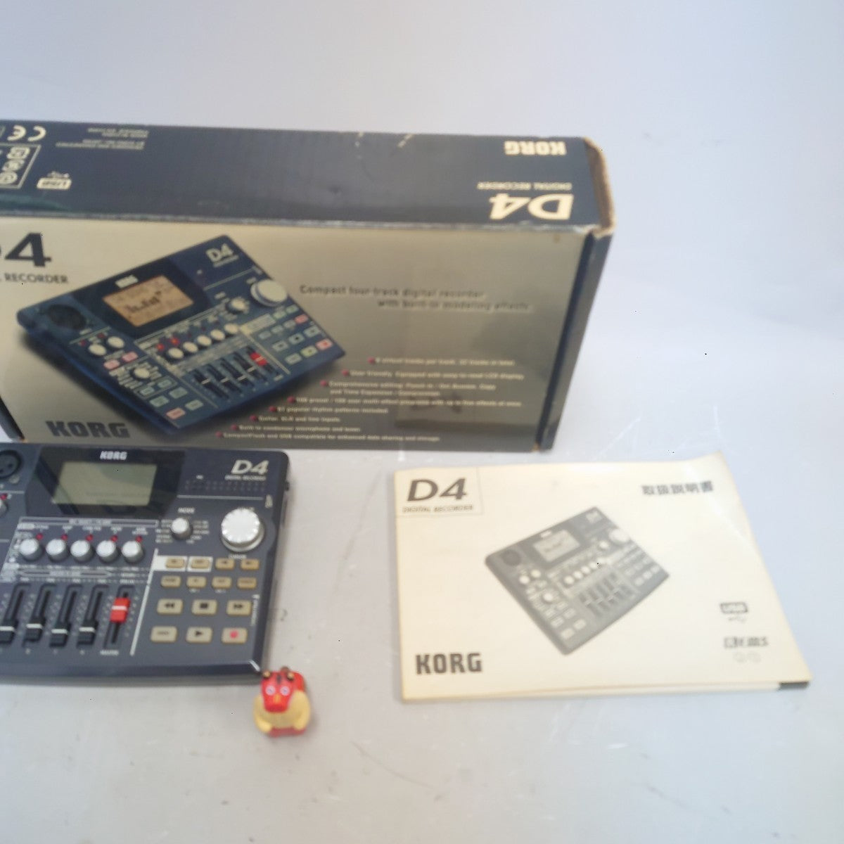KORG D4 4-Track Digital Recorder 24-Bit from Japan Tested