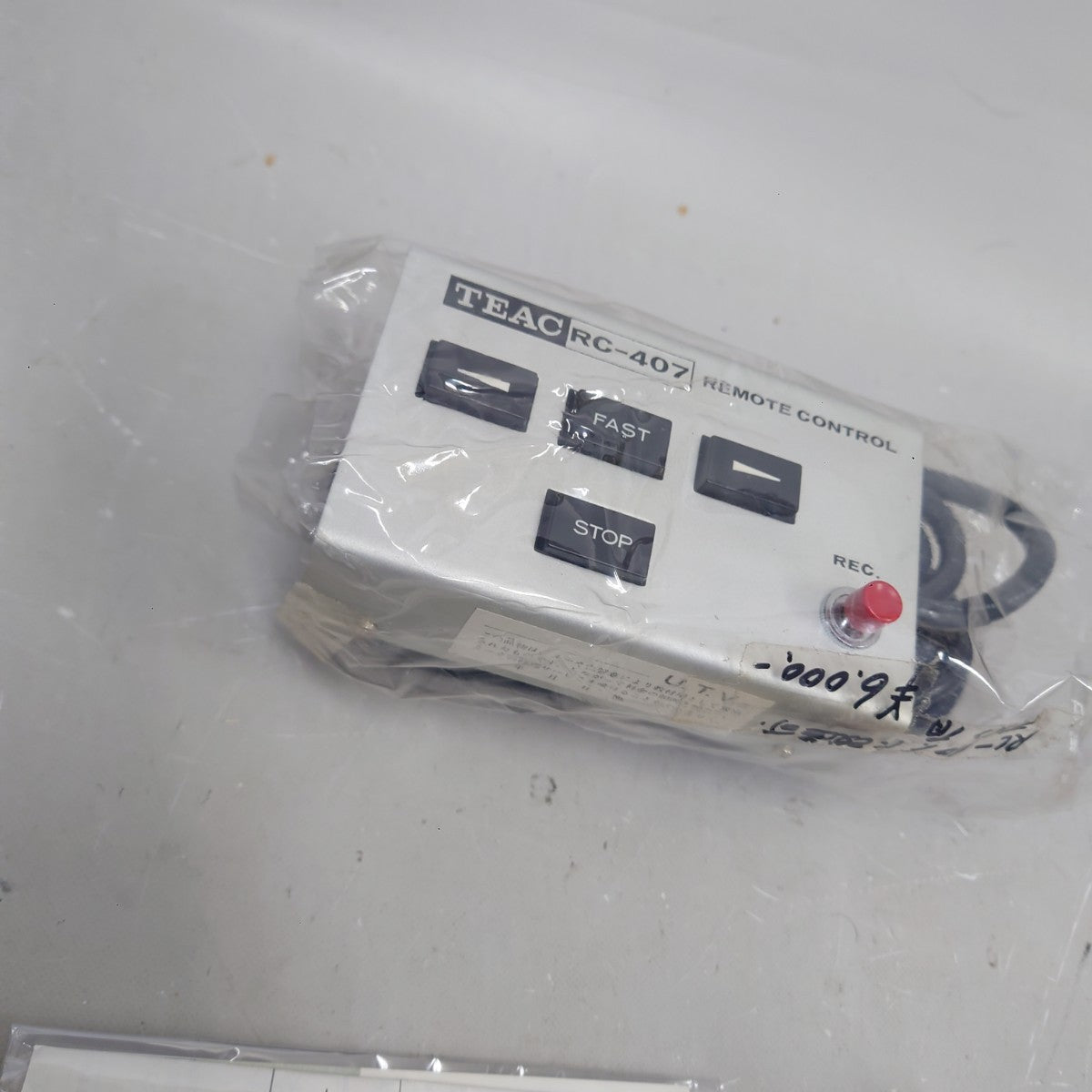TEAC RC-407 Remote Control Unit for Vintage TEAC Decks Audio Equipment from Japa