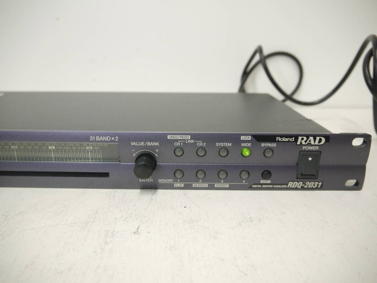 Roland RDQ-2031 Roland Digital Graphic Equalizer free shipping