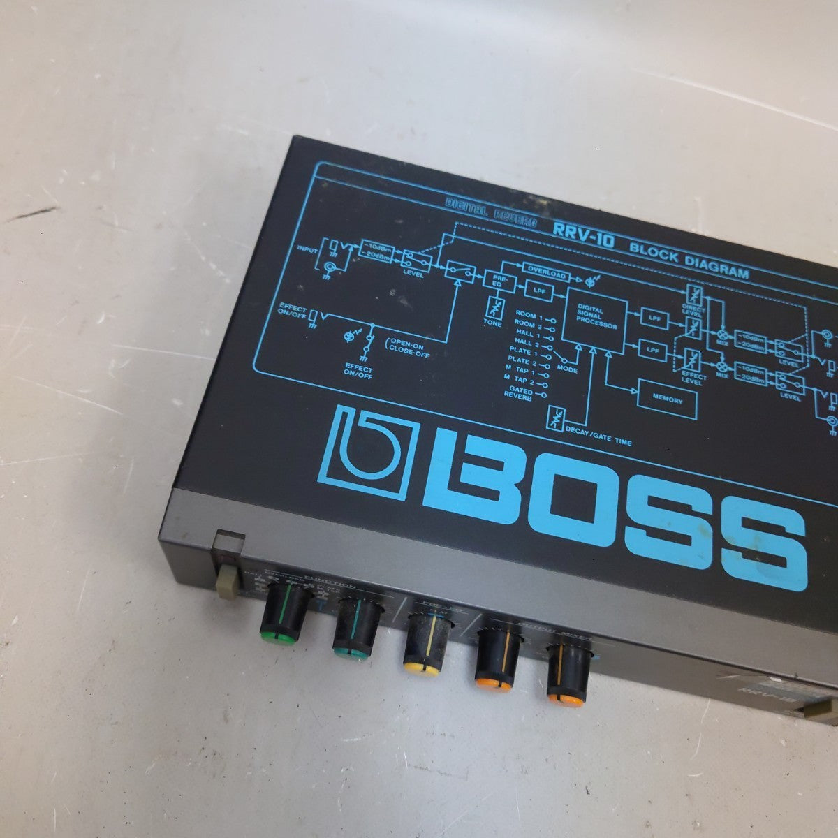 Boss RRV-10 Digital Reverb Vintage Rack Effects Processor