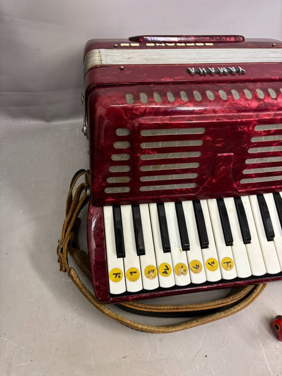 Yamaha Soprano Accordion Treble Keyboard Only No Bass Buttons Tested