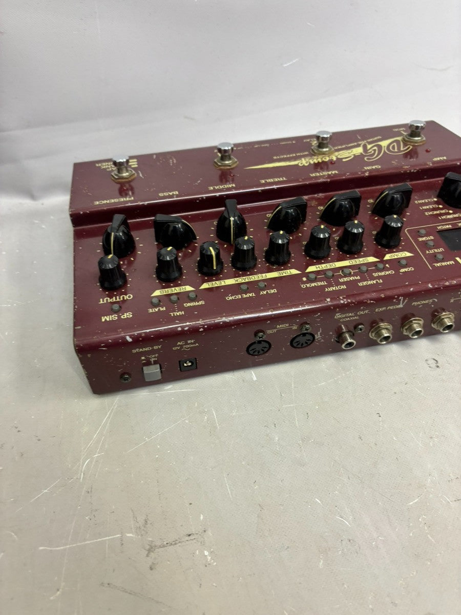Yamaha DG Stomp Guitar Amp Simulator Multi Effects Pedal Tested