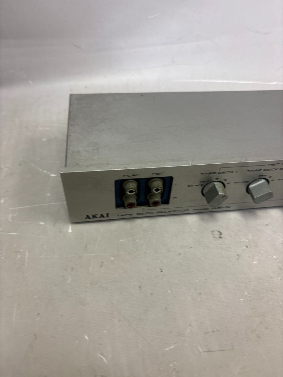 AKAI DS-5 Tape Deck Selector Audio Input Output Switcher Tested item