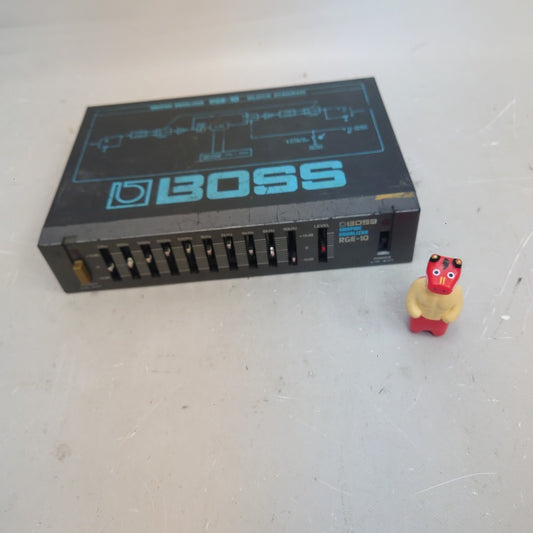 BOSS RGE-10 Graphic Equalizer Japan Used Guitar Effect Rackmount EQ from japan