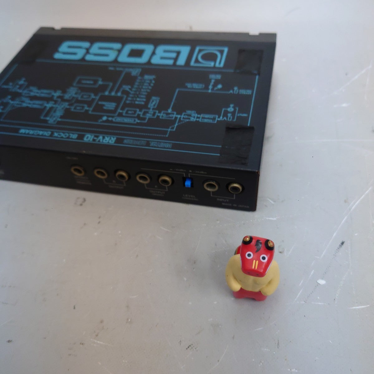 BOSS RRV-10 Micro Rack Digital Reverb Effects Processor from Japan not tested