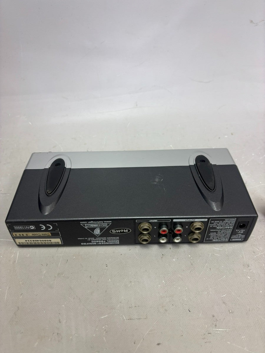 Behringer COM800 Mini Compressor/Graphic Equalizer Ultra-Compact from Japan