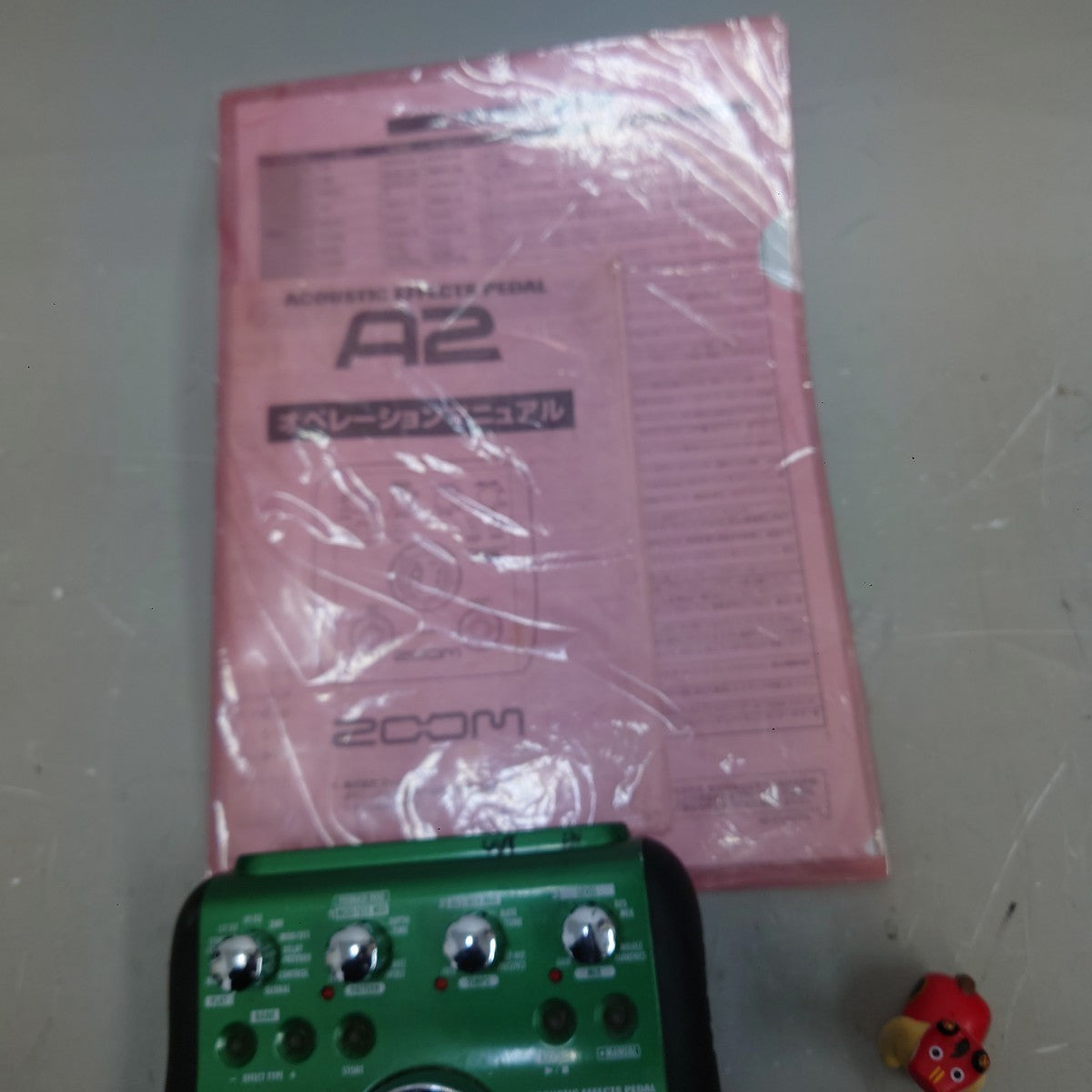 Zoom A2 Acoustic Guitar Multi Effects Pedal with Manual from Japan