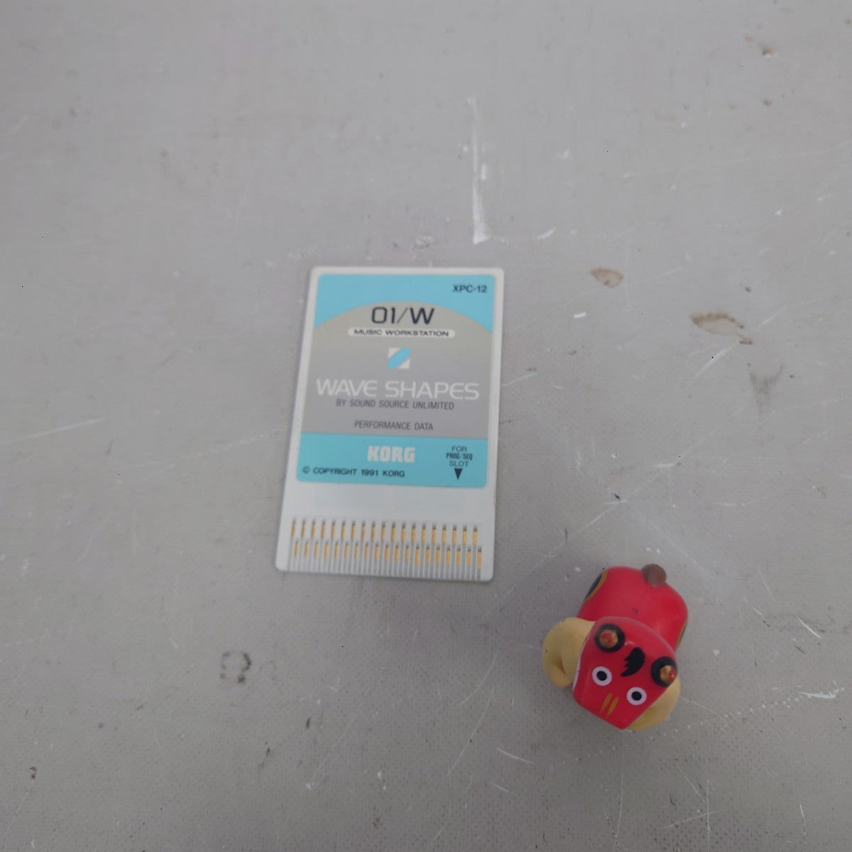 Korg XPC-12 Wave Shapes PCM Card for 01/W Series Synthesizer from japan