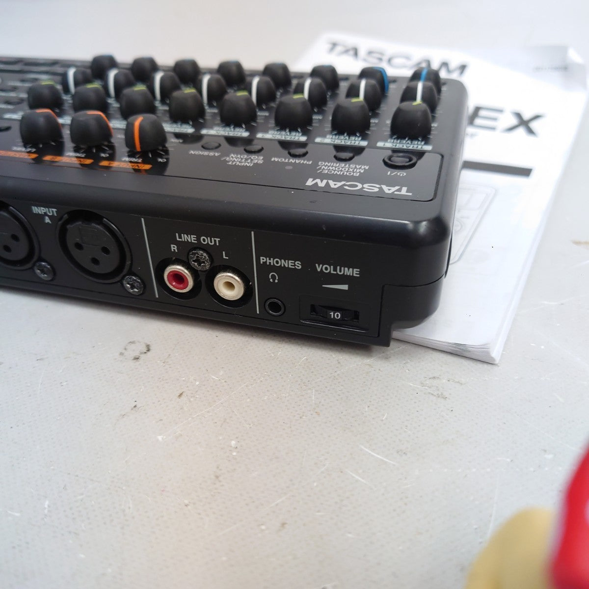 TASCAM DP-008EX Digital Multitrack Recorder with Manual from Japan