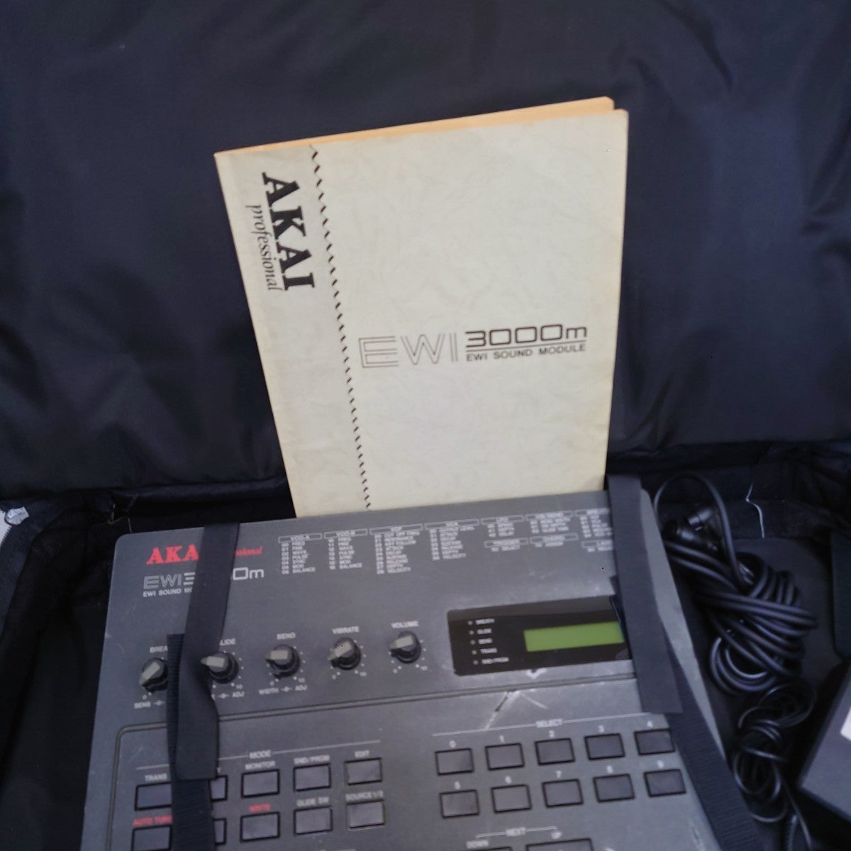 Akai EWI3000 Electronic Wind Instrument with EWI3000m Sound Module from Japan