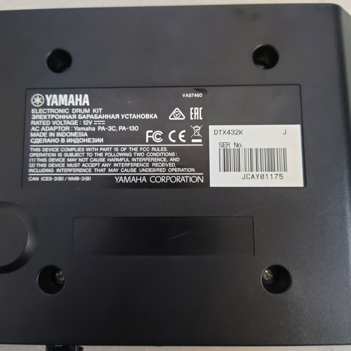 Yamaha DTX 432K Electronic Drum Module Trigger Brain from Japan