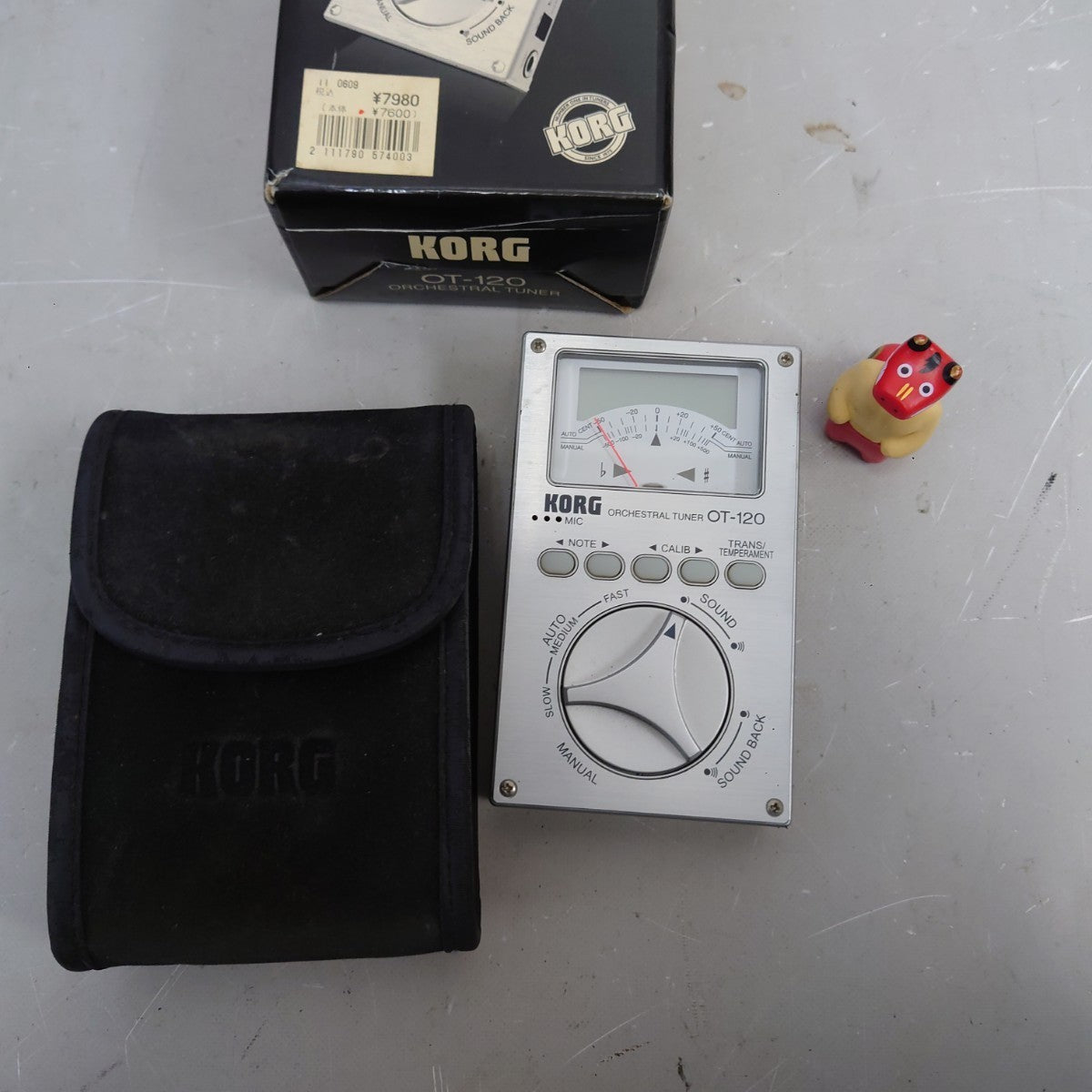 Korg OT-120 Orchestral Tuner with Case and Box
