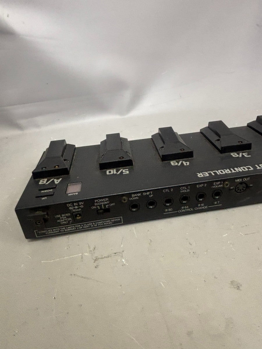 Boss FC-50 MIDI Foot Controller Tested Vintage Guitar Synth Pedalboard Japan