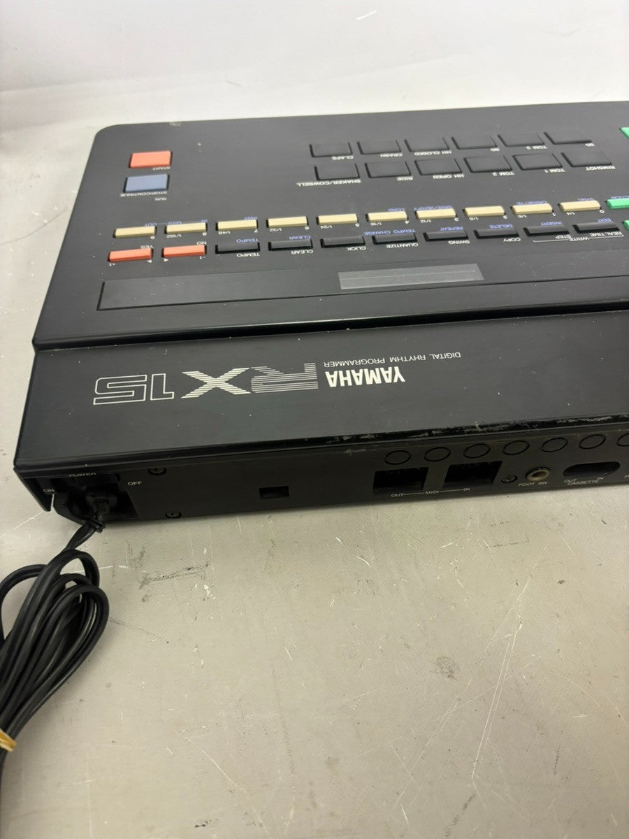 Yamaha RX15 Digital Drum Machine Rhythm Composer from Japan