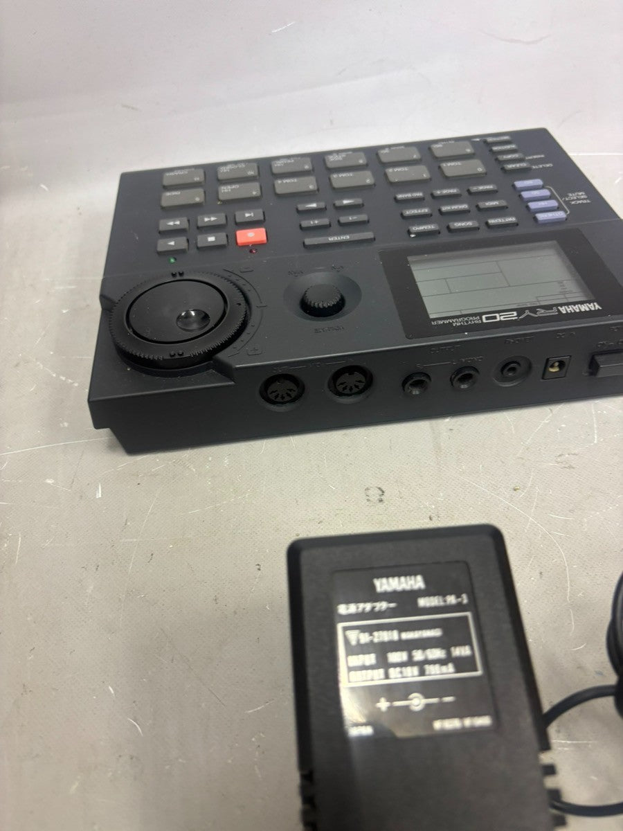 YAMAHA RY20 Rhythm Programmer Drum Machine with adapter from Japan