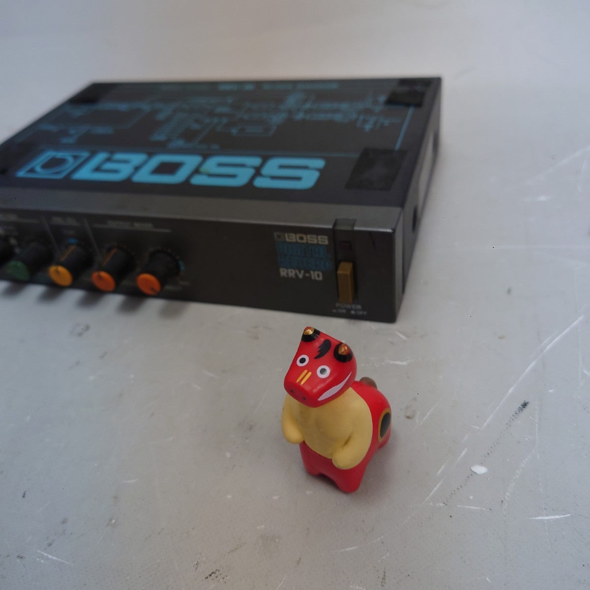 BOSS RRV-10 Micro Rack Digital Reverb Effects Processor from Japan not tested