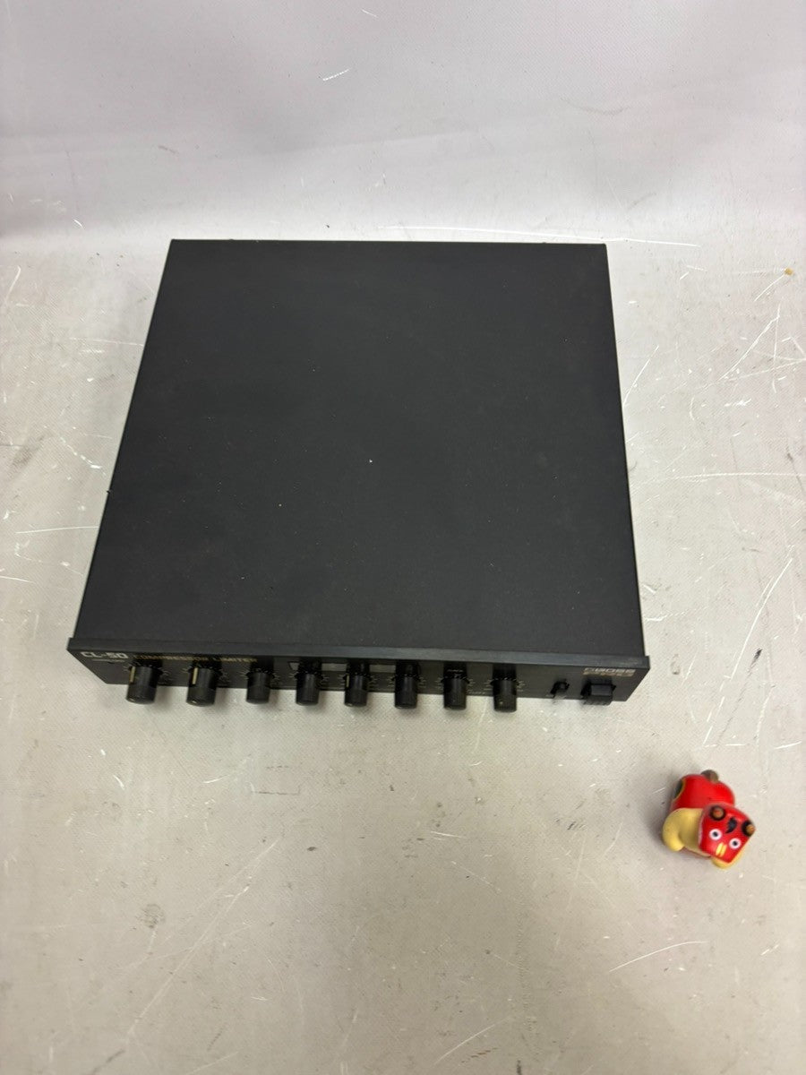 BOSS CL50 Compressor Limiter Rackmount Unit Japan Vintage Audio Gear Tested