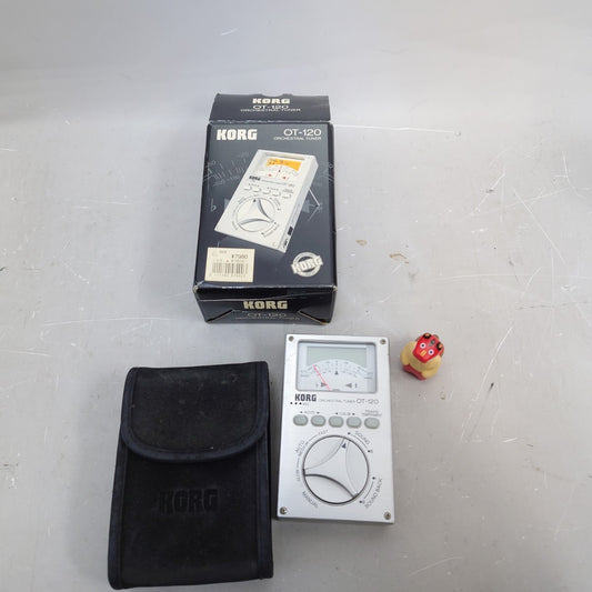 Korg OT-120 Orchestral Tuner with Case and Box