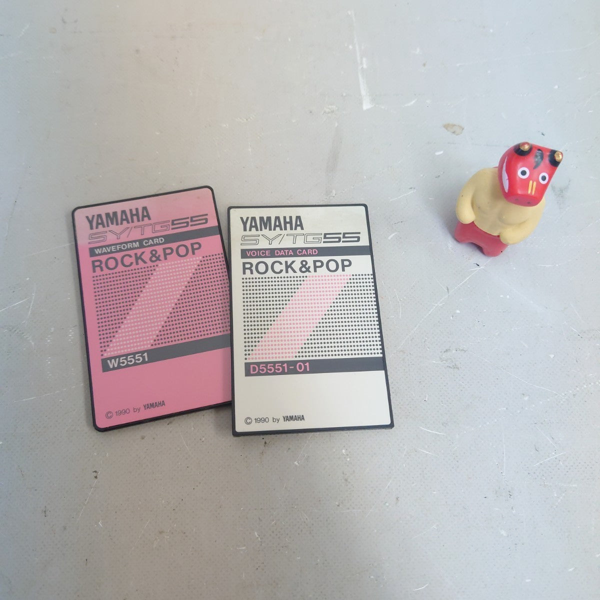 Yamaha SY/TG55 Rock & Pop Waveform Voice Data Card Set from Japan