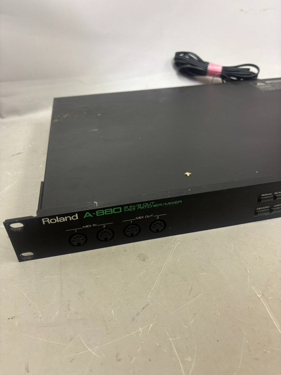 Roland A-880 MIDI Patch Bay Router Interface from Japan Tested item