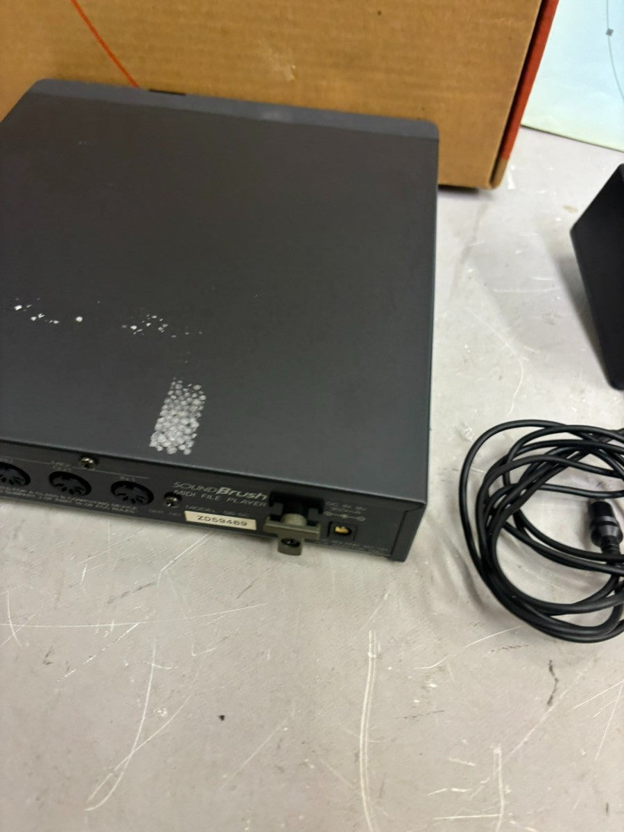 Roland SB-55 Sound Brush MIDI File Player Tested with Box Remote Adapter