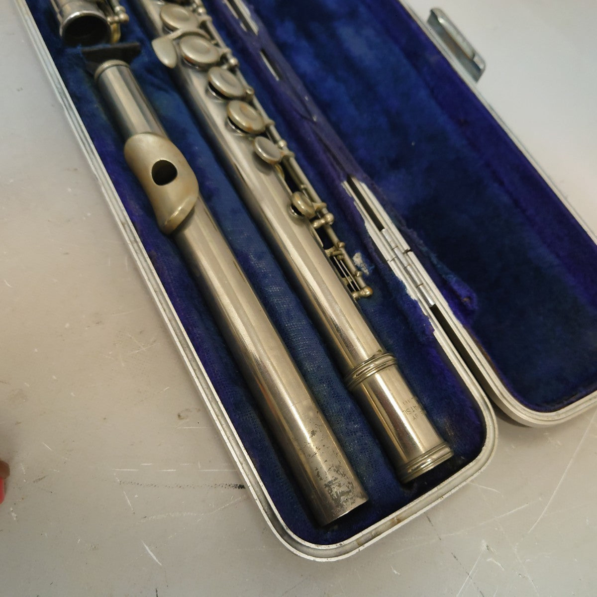 Muramatsu 111 Concert Flute Silver Plated with Hard Case from Japan