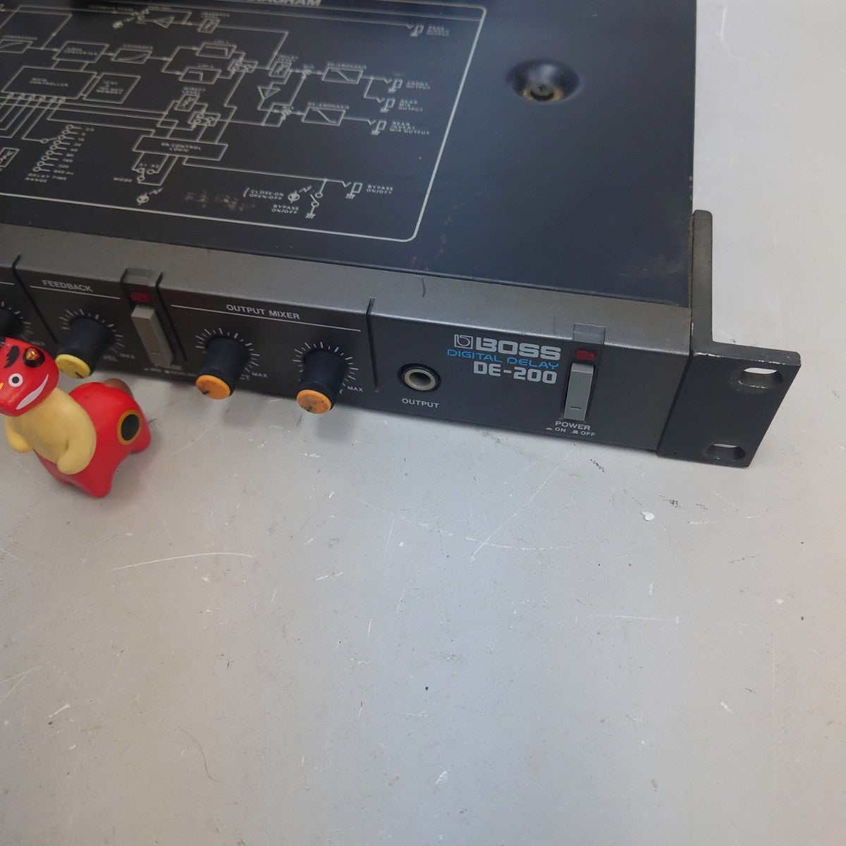 BOSS DE-200 Digital Delay Rackmount Unit Vintage Effect Processor from Japan