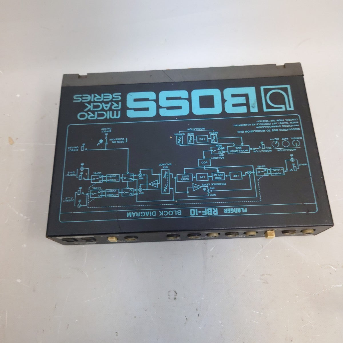 BOSS RBF-10 Micro Rack Flanger Effects Processor from Japan